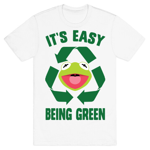 It's Easy Being Green Recycling Kermit T-Shirt