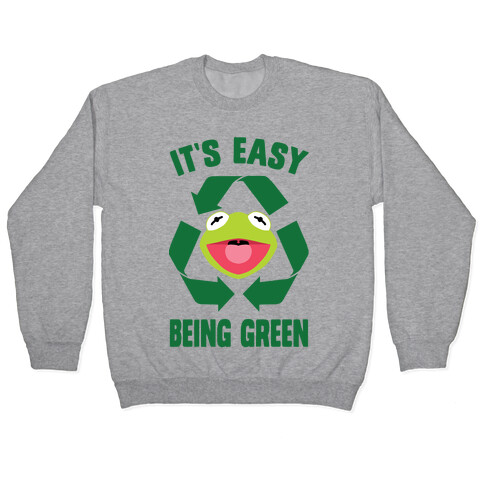 It's Easy Being Green Recycling Kermit Pullover