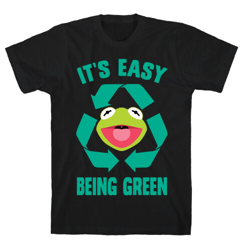 It's Easy Being Green Recycling Kermit T-Shirt