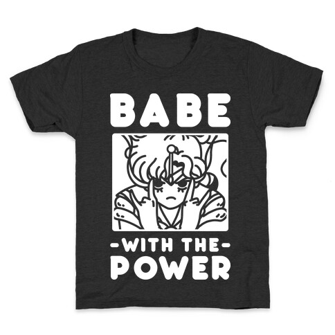 Babe With the Power Sailor Jupiter Kids T-Shirt