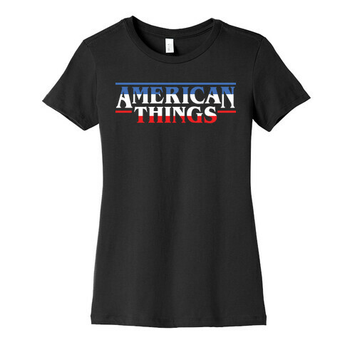 American Things Womens T-Shirt