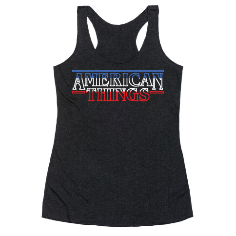 American Things Racerback Tank Top