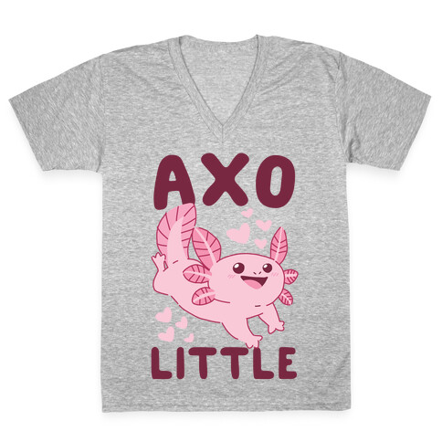 Axolittle V-Neck Tee Shirt