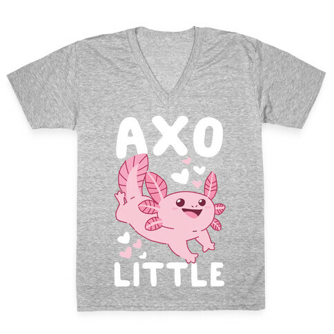 Axolittle V-Neck Tee Shirt