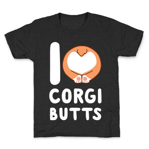 I Heart Corgi Butts Kids T-Shirt