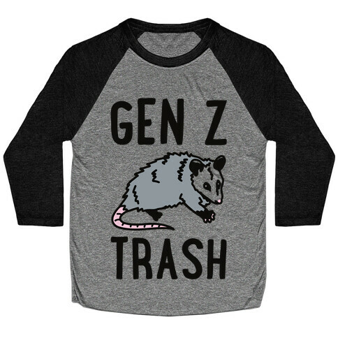 Gen Z Trash Baseball Tee