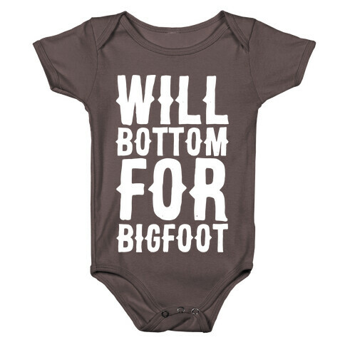 Will Bottom for Bigfoot Baby One-Piece