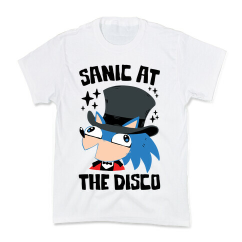 Sanic At The Disco Kids T-Shirt