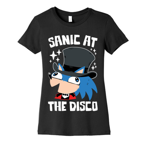 Sanic At The Disco Womens T-Shirt