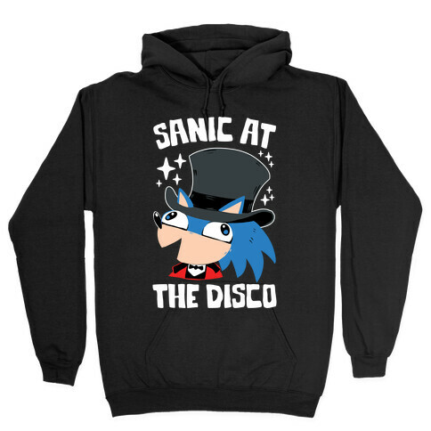 Sanic At The Disco Hooded Sweatshirt