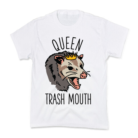 Queen Trash Mouth Kids T-Shirt