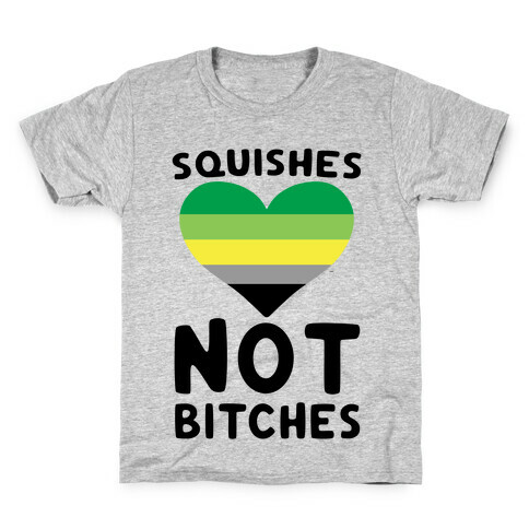 Squishes Not Bitches Kids T-Shirt