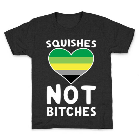 Squishes Not Bitches Kids T-Shirt