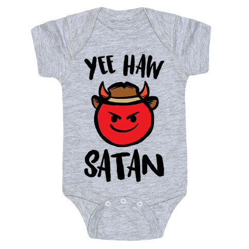 Yee Haw Satan Baby One-Piece