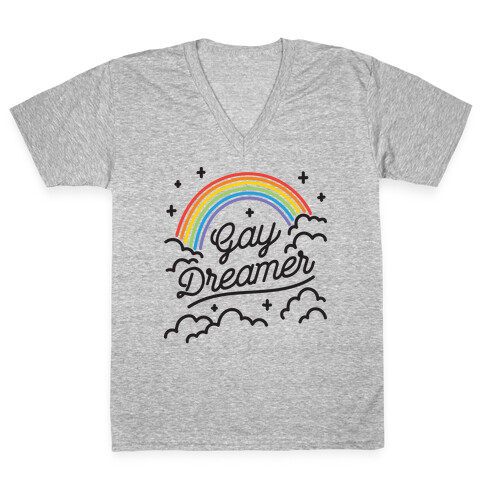 Gay Dreamer V-Neck Tee Shirt