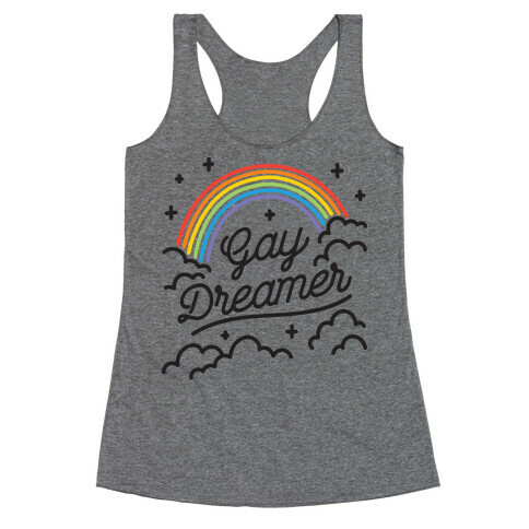 Gay Dreamer Racerback Tank Top