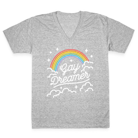 Gay Dreamer V-Neck Tee Shirt