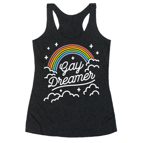 Gay Dreamer Racerback Tank Top