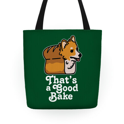 That's a Good Bake Corgi Bread Tote