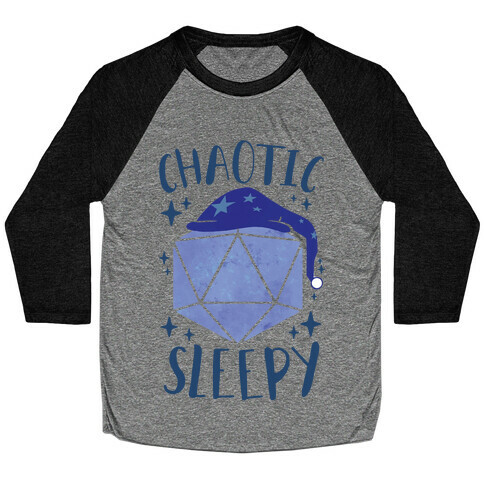 Chaotic Sleepy Baseball Tee