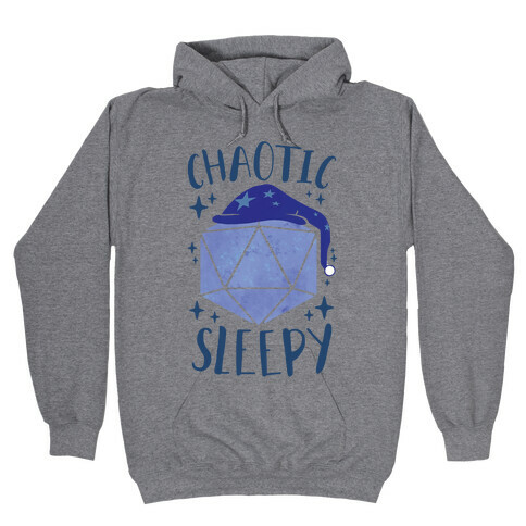 Chaotic Sleepy Hooded Sweatshirt