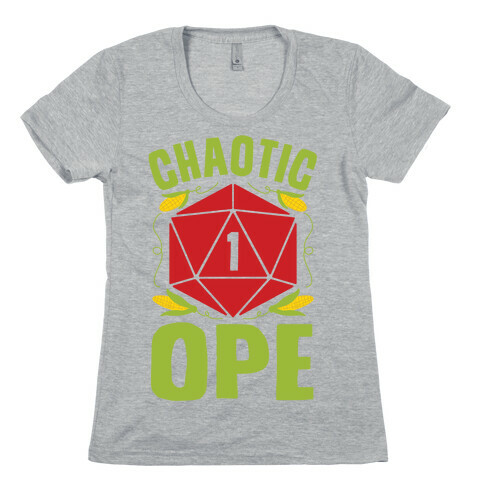 Chaotic Ope Womens T-Shirt