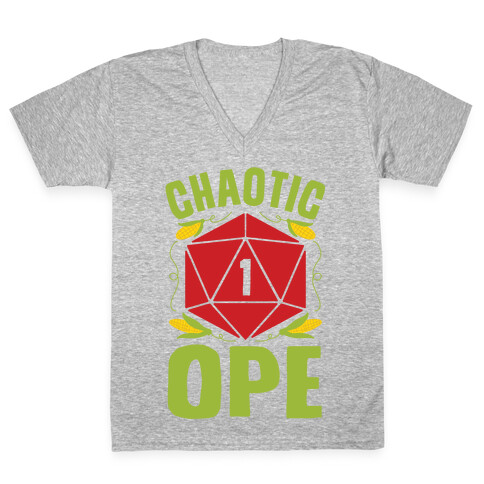 Chaotic Ope V-Neck Tee Shirt