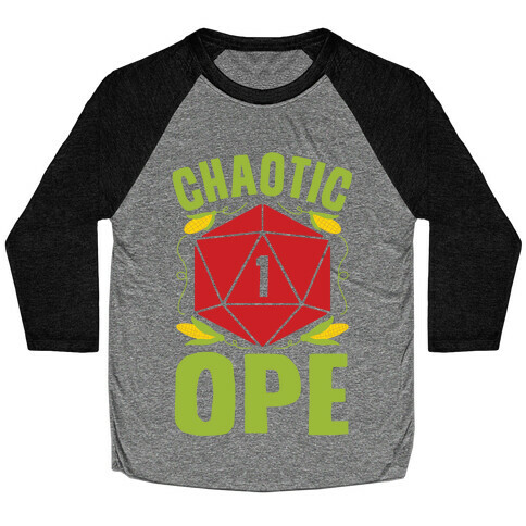 Chaotic Ope Baseball Tee