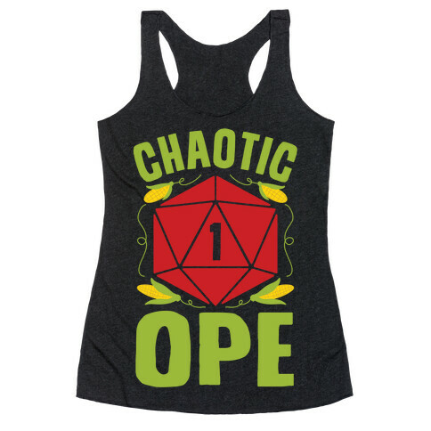 Chaotic Ope Racerback Tank Top