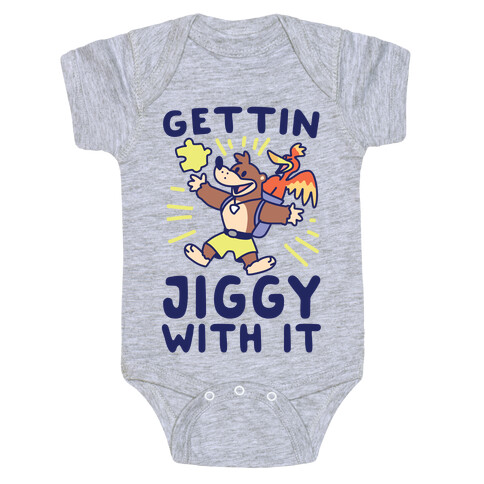 Gettin Jiggy With It Baby One-Piece