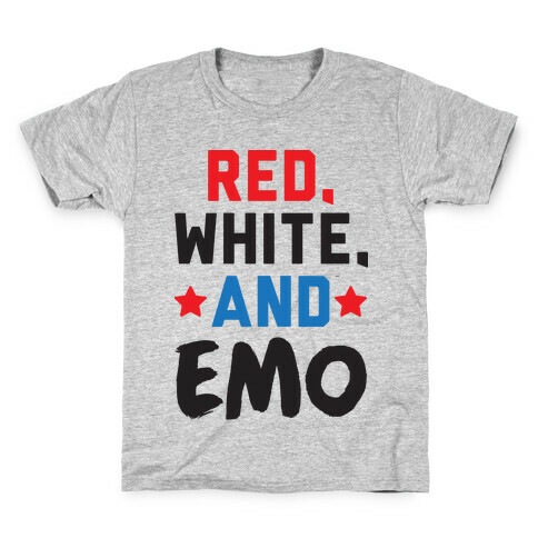 Red, White, And Emo Kids T-Shirt