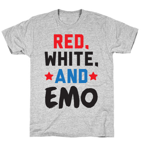 Red, White, And Emo T-Shirt