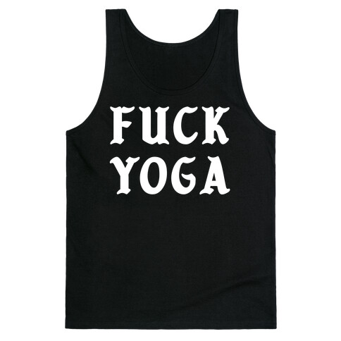 F*** Yoga Tank Top