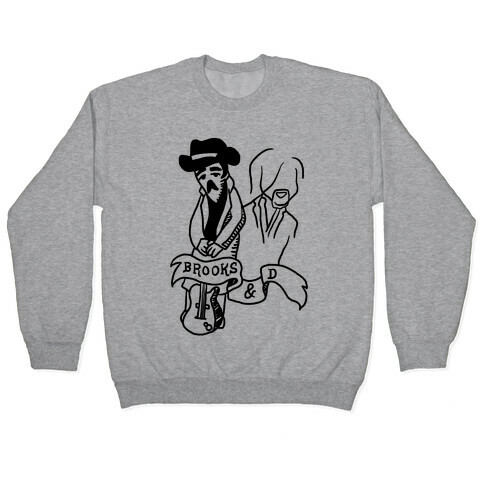 Half Finished Brooks and Dun Tattoo Parody Pullover