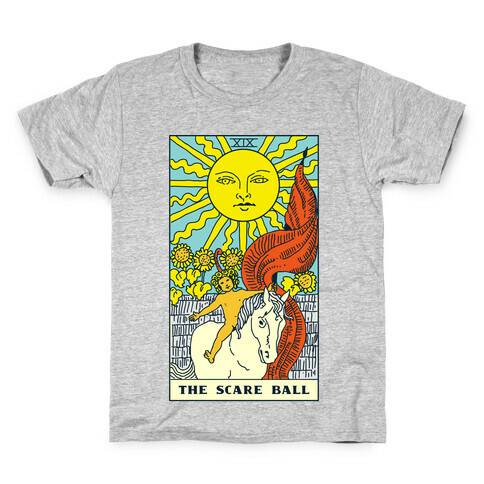 The Scare Ball Tarot Kids T-Shirt