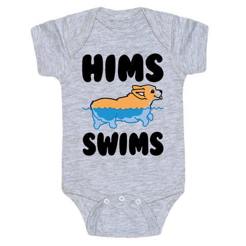 Hims Swims Corgi Baby One-Piece