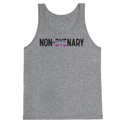 Non-byenary Asexual Non-binary Tank Top