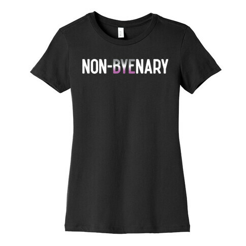 Non-byenary Asexual Non-binary Womens T-Shirt