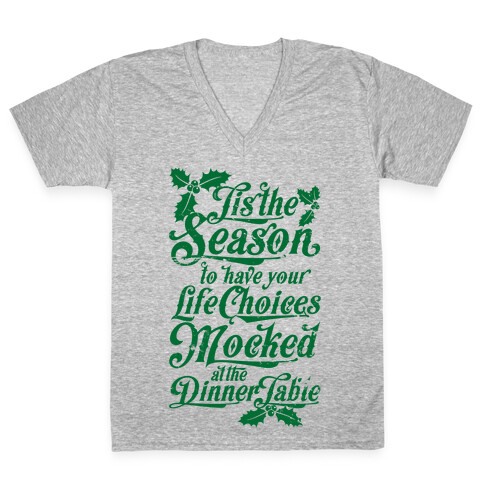 Tis The Season V-Neck Tee Shirt