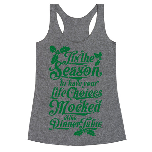 Tis The Season Racerback Tank Top