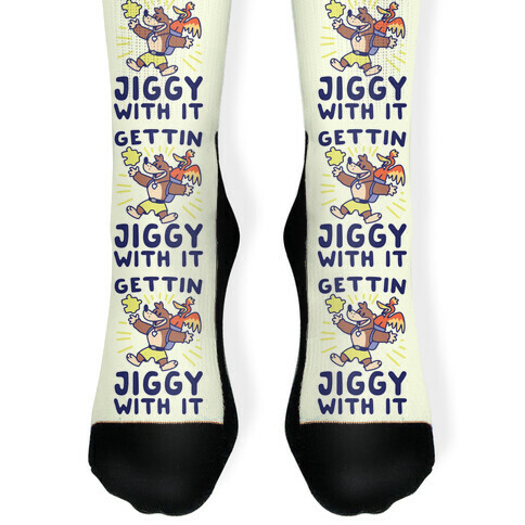 Gettin Jiggy With It Sock