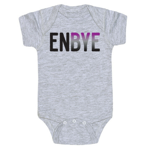 Enbye Asexual Non-binary Baby One-Piece