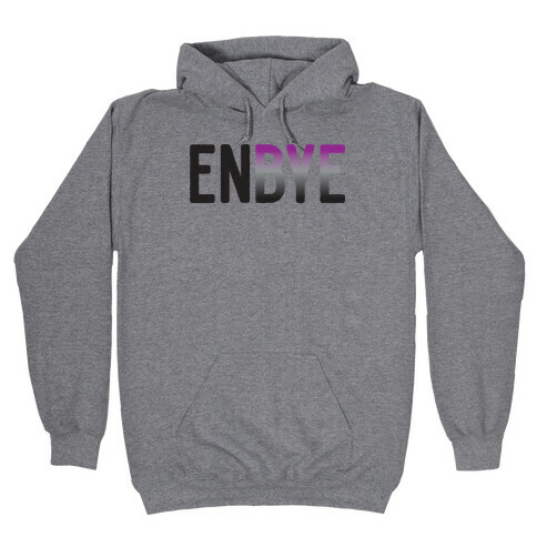 Enbye Asexual Non-binary Hooded Sweatshirt