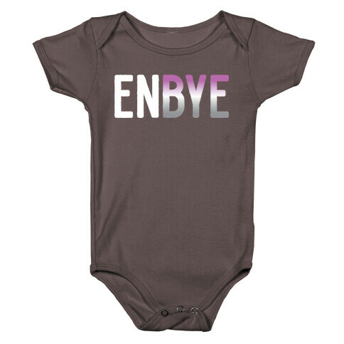 Enbye Asexual Non-binary Baby One-Piece
