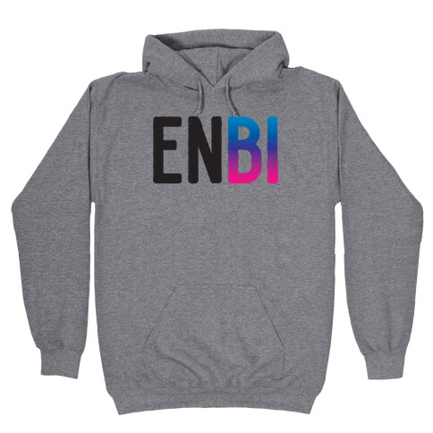 Enbi Bisexual Non-binary Hooded Sweatshirt