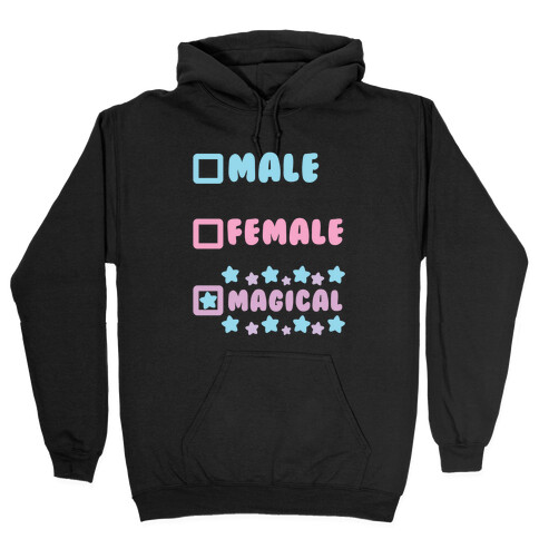 Magical Gender Checklist Hooded Sweatshirt