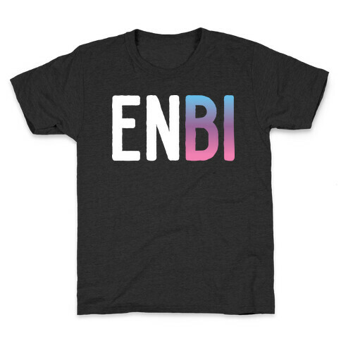 Enbi Bisexual Non-binary Kids T-Shirt