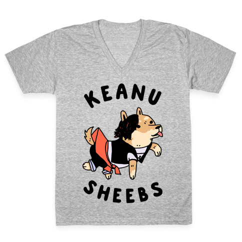 Keanu Sheebs V-Neck Tee Shirt