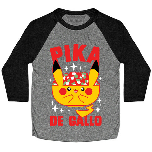 Pika De Gallo Baseball Tee