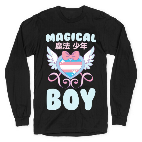 Magical Boy - Trans Pride Long Sleeve T-Shirt